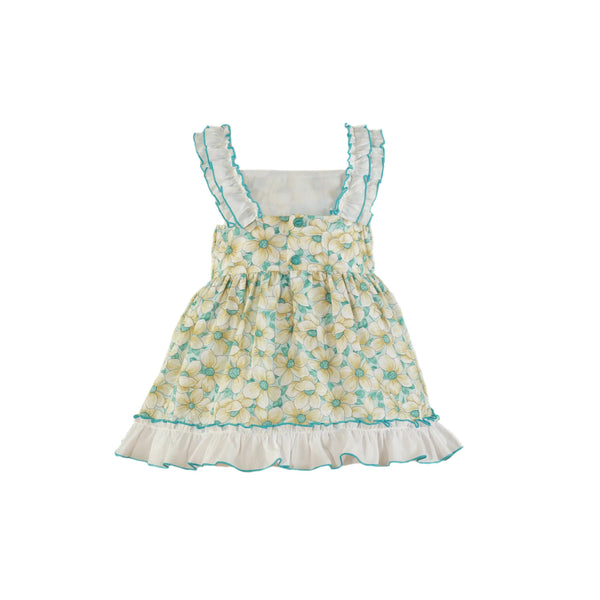 Vestido Sea Green Floral