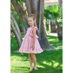 Vestido Vichy Rosa