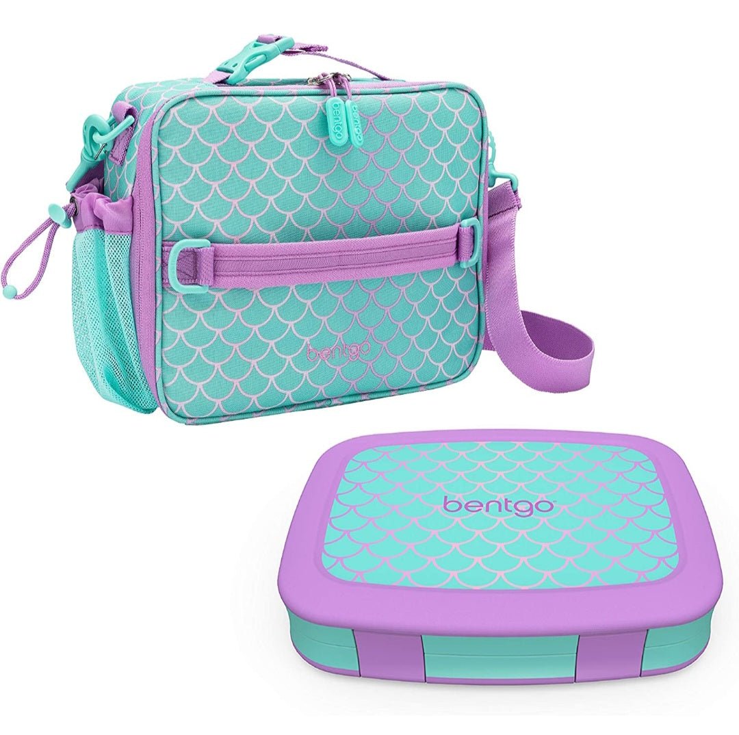 BENTGO Set de Lunch Box con Lonchera Térmica Tropical