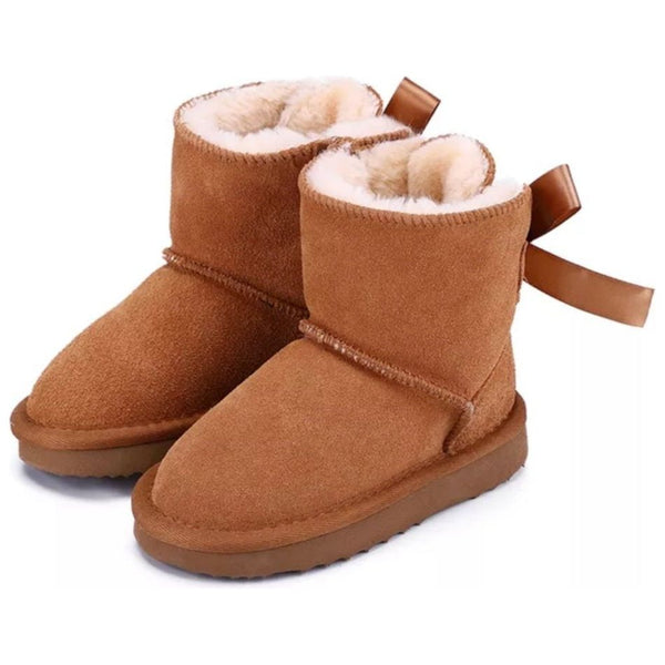 Calzado Botas con pelo Chelsnut con Lazo