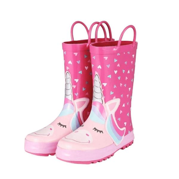 Calzado Botas de agua niña Pink Unicorn
