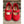 Calzado Mercedita Velcro Lino Rojo