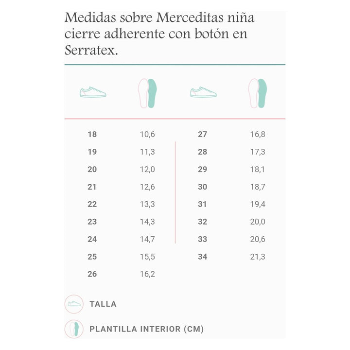 Calzado Merceditas niña cierre adherente con botón en Serratex color ROSA