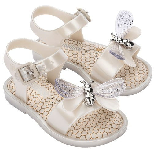 Calzado MINI MELISSA MAR SANDAL BUGS BB BLANCO