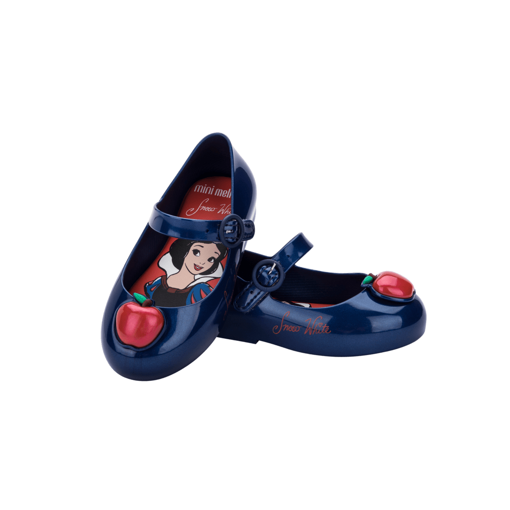 Mini Melissa Sweet Love Disney Princess Azul Metalico 10