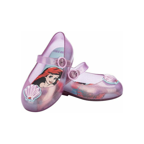 Calzado Mini Melissa Sweet Love + Disney Princess Glitter Rosa