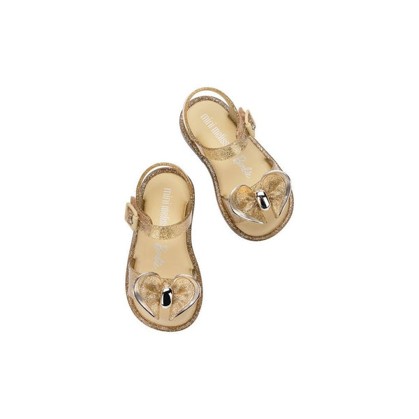 Calzado MINI MELISSA ULTRAGIRL + BARBIE MAR SANDAL BEIGE