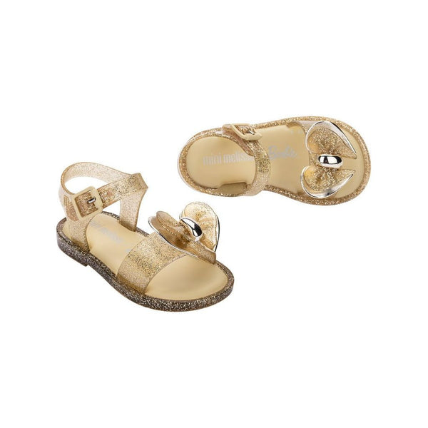 Calzado MINI MELISSA ULTRAGIRL + BARBIE MAR SANDAL BEIGE