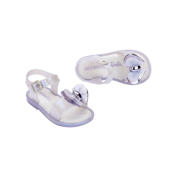 Calzado MINI MELISSA ULTRAGIRL + BARBIE MAR SANDAL VIDRIO