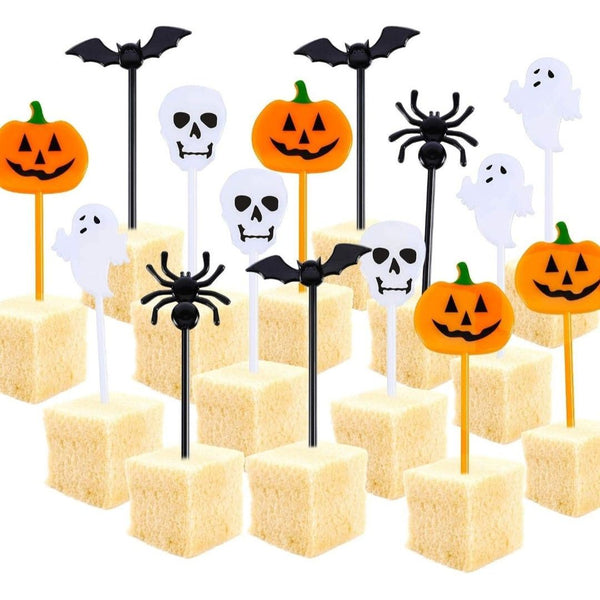 Complementos BENTGO Set de 5 Mini Tenedores  Halloween