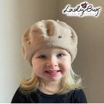 Boina de Lana Con Perlas