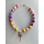 Bubble Gum Necklace Flamingo