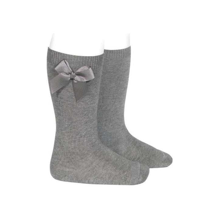 Complementos Calceta Cóndor con lazo GRIS CLARO