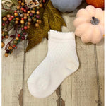 Calceta Española Corta Bebé Color Nata