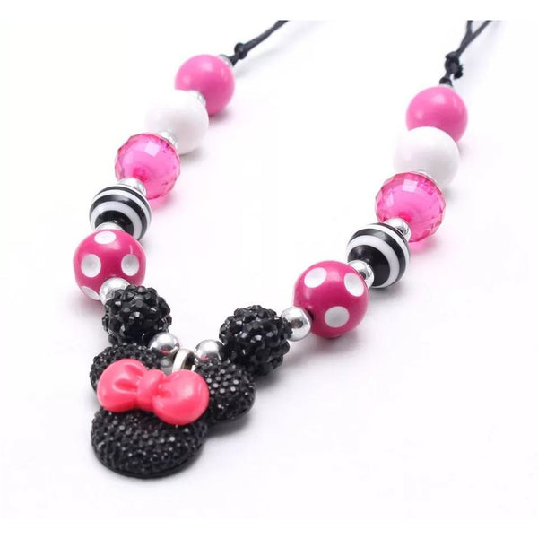 Complementos Minnie / Mickey Bubble Gum Necklaces
