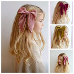 Moño Grande Básico Velvet ANDY´S PICK