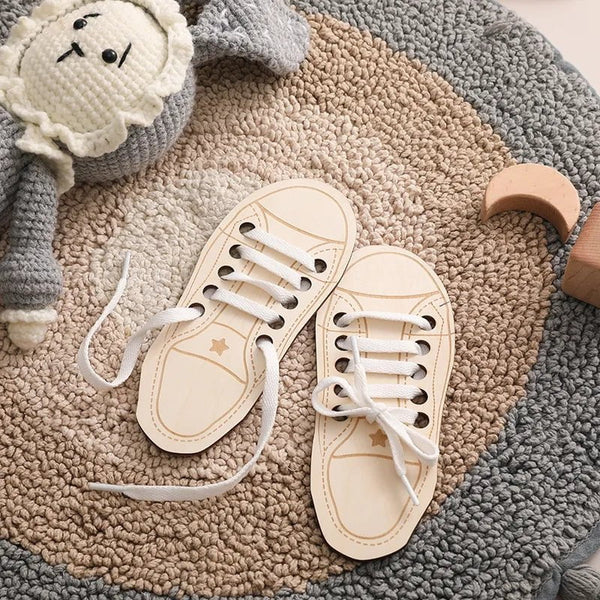 Complementos Zapato entrenador de agujetas para niños