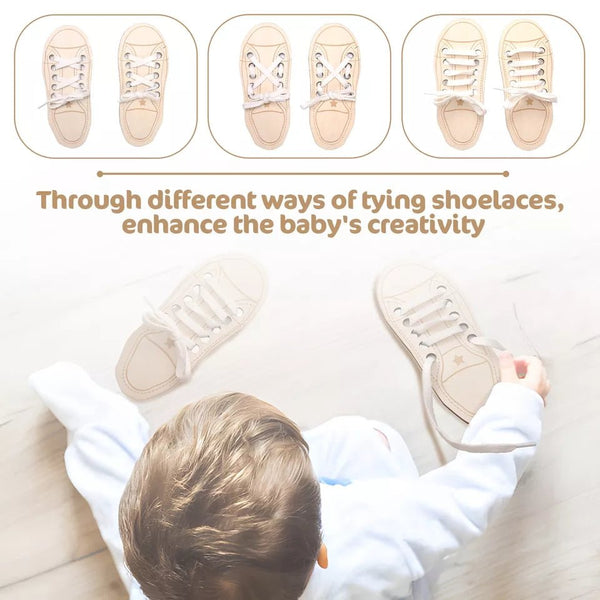 Complementos Zapato entrenador de agujetas para niños