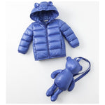 Chamarra Teddy Blue