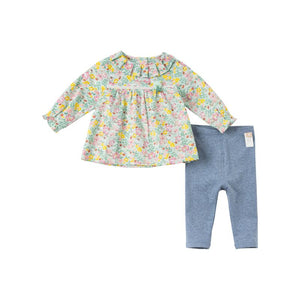 ROPA Conjunto Blue Flowers