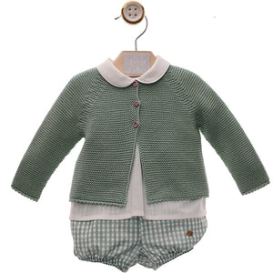 ROPA Conjunto Niño Green 3 Piezas