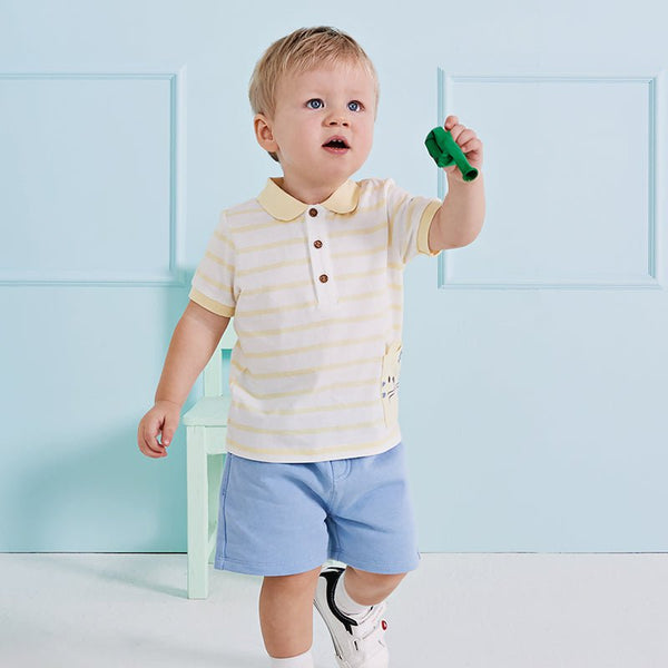 Ropa Conjunto Summer Yellow & Denim Blue