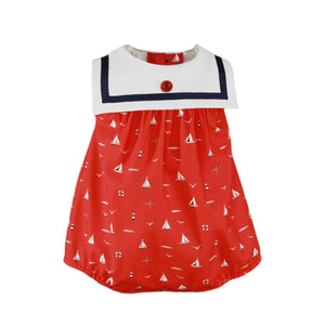Ropa Dungarees Pelele Red