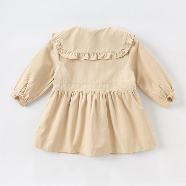 ROPA Gabardina Ruffle Neck