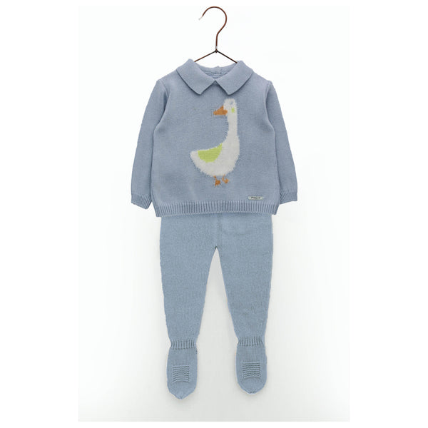 ROPA Set Bebé Colección Pato en Azul