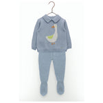 Set Bebé Colección Pato en Azul