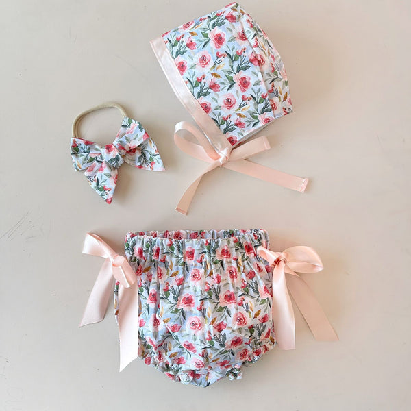 Ropa Set Coral Mix Flowers