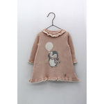 Vestido Bebé Colección Nube de Algodón Rosa