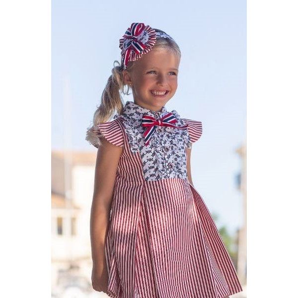 ROPA Vestido Colección Navy Stripes