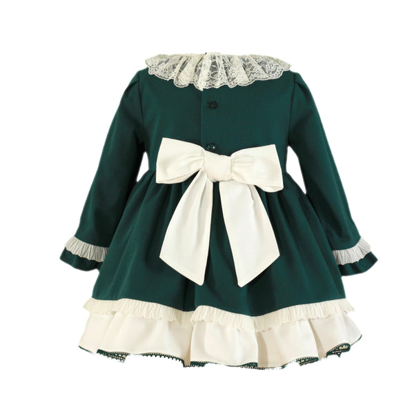 ROPA Vestido Infantil Green Elegance