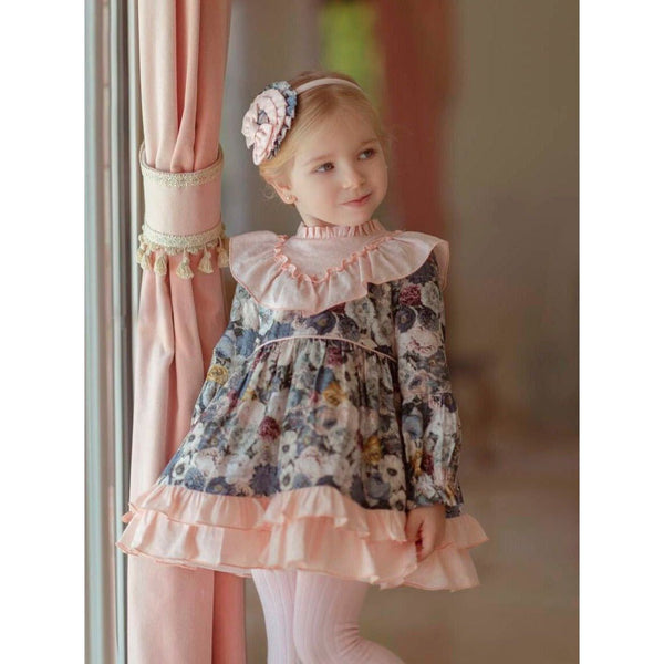 ROPA Vestido Infantil Party Flowers