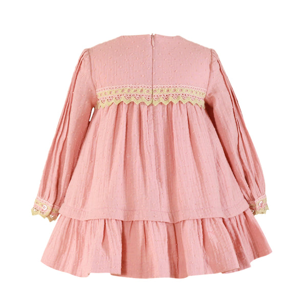 ROPA Vestido Infantil Pink Sweet Caramel