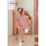 Vestido Infantil Pink Sweet Caramel