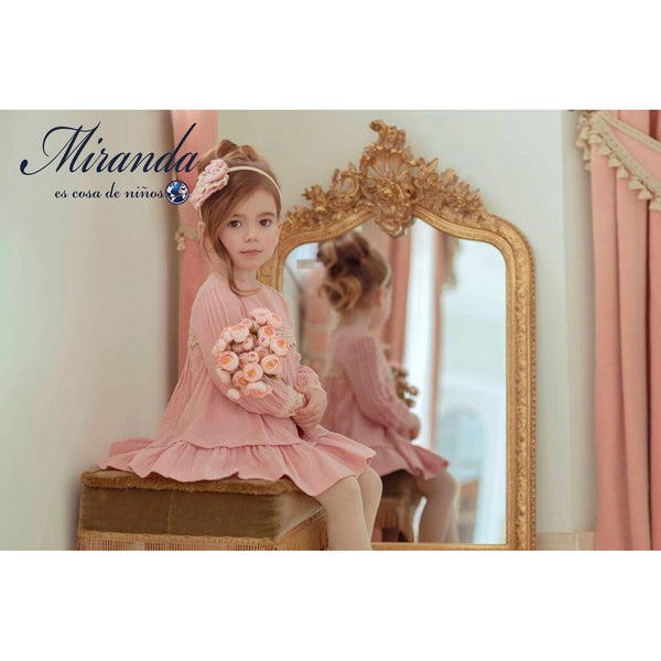 ROPA Vestido Infantil Pink Sweet Caramel