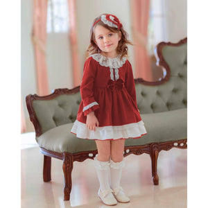 ROPA Vestido Infantil Red Elegance