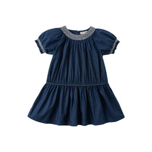 ROPA Vestido Solid Blue Summer