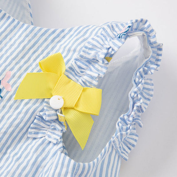 ROPA Vestido Yellow Bow